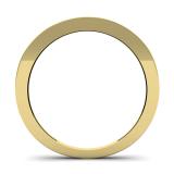 0.15 Carat (ctw) 14K Yellow Gold Round Cut Diamond Ladies Anniversary Wedding Band