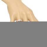 0.50 Carat (ctw) 14K Rose Gold Round Cut Diamond Ladies Stackable Anniversary Wedding Band 1/2 CT