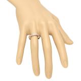 0.25 Carat (ctw) 14K Rose Gold Round Cut Diamond Ladies Stackable Anniversary Wedding Band 1/4 CT