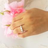 1.15 Carat (ctw) 14K White Gold Round Diamond Ladies 3-Stone Bridal Engagement Ring