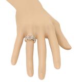 0.33 Carat (ctw) 10K Rose Gold Round Diamond Ladies Split Shank Bridal Semi Mount Engagement Ring 1/3 CT (No Center Stone)