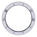1.75 Carat (ctw) 18K White Gold White Round Diamond Ladies Milgrain Eternity Anniversary Wedding Band 2 CT