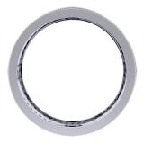 1.00 Carat (ctw) 14K White Gold Round Cut Diamond Ladies Vintage Eternity Anniversary Wedding Band 1 CT
