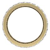 2.00 Carat (ctw) 14K Yellow Gold Round Cut Diamond Ladies Eternity Anniversary Wedding Band 2 CT
