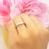 0.15 Carat (ctw) 14K White Gold Round Cut Diamond Ladies Stackable Anniversary Wedding Contour Band Guard Ring