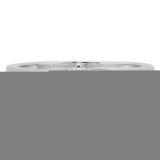 0.50 Carat (ctw) 14K White Gold Round Cut Diamond Ladies Bridal Engagement Ring With Matching Band Set 1/2 CT