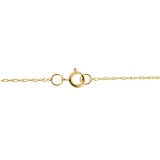 10 Karat Yellow Gold Loose Rope Chain Necklace (18 inch)
