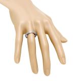0.25 Carat (ctw) 10K White Gold Round White Diamond Ladies Anniversary Wedding Band Enhancer Guard Ring 1/4 CT