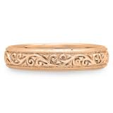 10K Rose Gold Ladies Anniversary Wedding Stackable Fashion Band Ring