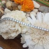 10.00 Carat (ctw) Sterling Silver Real Round Cut Aquamarine Ladies Tennis Bracelet