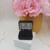 0.07 Carat (ctw) Black Rhodium Plated Sterling Silver Real Black Diamond Men's Kite Shape Hip Hop Iced Stud Earrings