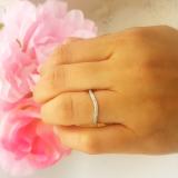 0.20 Carat (ctw) 14K White Gold Round Cut Diamond Ladies Stackable Anniversary Wedding Contour Band Guard Ring 1/5 CT