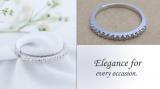 0.25 Carat (ctw) 14K White Gold Round White Diamond Ladies Anniversary Stackable Fashion Wedding Band 1/4 CT