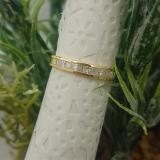 0.55 Carat (ctw) 10K Yellow Gold Baguette & Princess Cut White Diamond Men's Invisible Wedding Band 1/2 CT