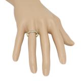 0.25 Carat (ctw) 14K Yellow Gold Baguette & Round Cut Diamond Ladies Anniversary Stackable Wedding Band 1/3 CT