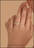 1.75 Carat (Ctw) 10K Yellow Gold Heart-Shaped Morganite & Round Diamond Ladies Bridal Promise Engagement Ring