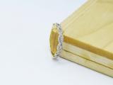 0.18 Carat (ctw) 10K Yellow Gold Round Diamond Ladies Swirl Anniversary Wedding Band Stackable Ring 1/5 CT