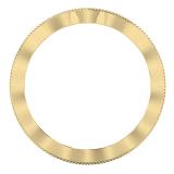 0.20 Carat (ctw) 18K Yellow Gold Round White Diamond Ladies Vintage Style Milgrain Eternity Anniversary Wedding Band 1/5 CT