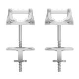 0.20 Carat (ctw) 14K White Gold Round Cut White Diamond Ladies Fashion Stud Earrings