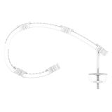 0.55 Carat (ctw) Sterling Silver White Diamond Ladies J Shape Hoop Earrings 1/2 CT