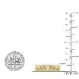 0.30 Carat (ctw) 10K Yellow Gold Round White Diamond Ladies Vintage Style Anniversary Wedding Eternity Band Stackable Ring 1/3 CT