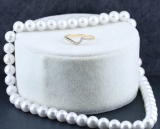 0.20 Carat (ctw) 14K Yellow Gold Round Cut White Diamond Ladies Anniversary Wedding Contour Guard Band 1/5 CT