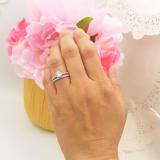 1.10 Carat (ctw) 14k White Gold Round White Diamond Ladies Bridal Engagement Ring Set