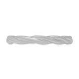 10K White Gold Ladies Swirl Anniversary Wedding Band Stackable Ring