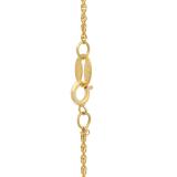 10 Karat Yellow Gold Loose Rope Chain Necklace (18 inch)