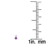 1.00 Carat (ctw) Sterling Silver Round Cut Amethyst Ladies Solitaire Pendant (Chain Included) 1 CT