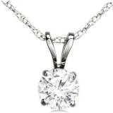 Lab Grown Diamond Solitaire Pendants