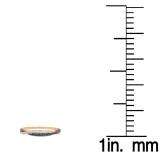 0.20 Carat (ctw) 10K Rose Gold Round Black & White Diamond Anniversary Wedding Band Swirl Matching Ring 1/5 CT