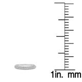 0.35 Carat (ctw) 10K White Gold Round White Diamond Ladies Bridal Anniversary Wedding Band Stackable Ring 1/3 CT