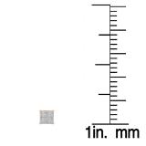 0.15 Carat (ctw) 10K Rose Gold Round White Diamond Ladies Square Shape Stud Earrings