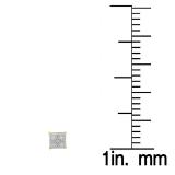 0.20 Carat (ctw) 10K Yellow Gold Round White Diamond Ladies Square Shape Stud Earrings 1/5 CT