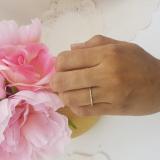 0.18 Carat (ctw) 10K Yellow Gold Round Diamond Ladies Anniversary Stackable Ring Wedding Band