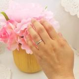 0.13 Carat (ctw) 10K White Gold Baguette Cut White Diamond Ladies Anniversary Wedding Band Stackable Ring