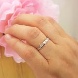 0.13 Carat (ctw) 10K White Gold Baguette Cut White Diamond Ladies Anniversary Wedding Band Stackable Ring
