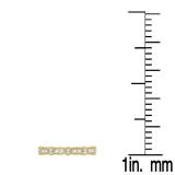 0.15 Carat (ctw) 10K Yellow Gold Round White Diamond Ladies Vintage Style Anniversary Wedding Stackable Band