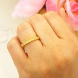 0.15 Carat (ctw) 10K Yellow Gold Round White Diamond Ladies Vintage Style Anniversary Wedding Stackable Band