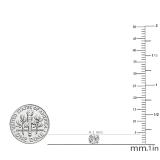IGI CERTIFIED 0.50 Carat (ctw) Round White Diamond Ladies Stud Earrings 1/2 CT | 10K White Gold