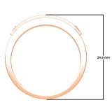 1.10 Carat (ctw) 10K Rose Gold Round Cut Blue Sapphire Men's Channel Set Anniversary Wedding Band 1 1/2 CT