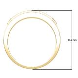 1.10 Carat (ctw) 10K Yellow Gold Round Cut Blue Sapphire Men's Channel Set Anniversary Wedding Band 1 1/2 CT