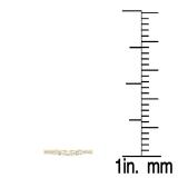 0.30 Carat (ctw) 10K Yellow Gold Round Cut White Diamond Ladies Anniversary Wedding Enhancer Guard Band 1/3 CT