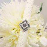 0.40 Carat (ctw) Sterling Silver Round Black & White Diamond Men's Hip Hop Micro Pave Anniversary Wedding Band