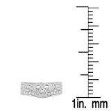 0.75 Carat (ctw) 14K White Gold Round Diamond Ladies Bridal Engagement Ring Semi Mount Set 3/4 CT (No Center Stone)
