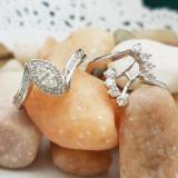 0.95 Carat (ctw) 14K White Gold Marquise & Round Cut Diamond Ladies Bridal Swirl Engagement Ring With Matching Band Set 1 CT