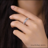 0.03 Carat (ctw) Sterling Silver Round Cut White Diamond Men's Anniversary Wedding Band