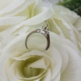 0.50 Carat (ctw) 10K White Gold Round Diamond Ladies Split Shank Bridal Semi Mount Engagement Ring 1/2 CT (No Center Stone)