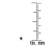 1.15 Carat (Ctw) 14K Yellow Gold Oval Cut Garnet & Round Cut White Diamond Ladies Flower Shape Cluster Fashion Stud Earrings